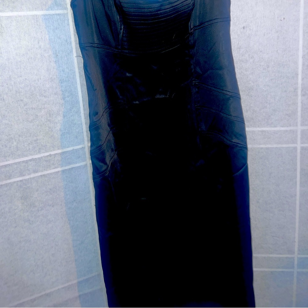 Silk black dress